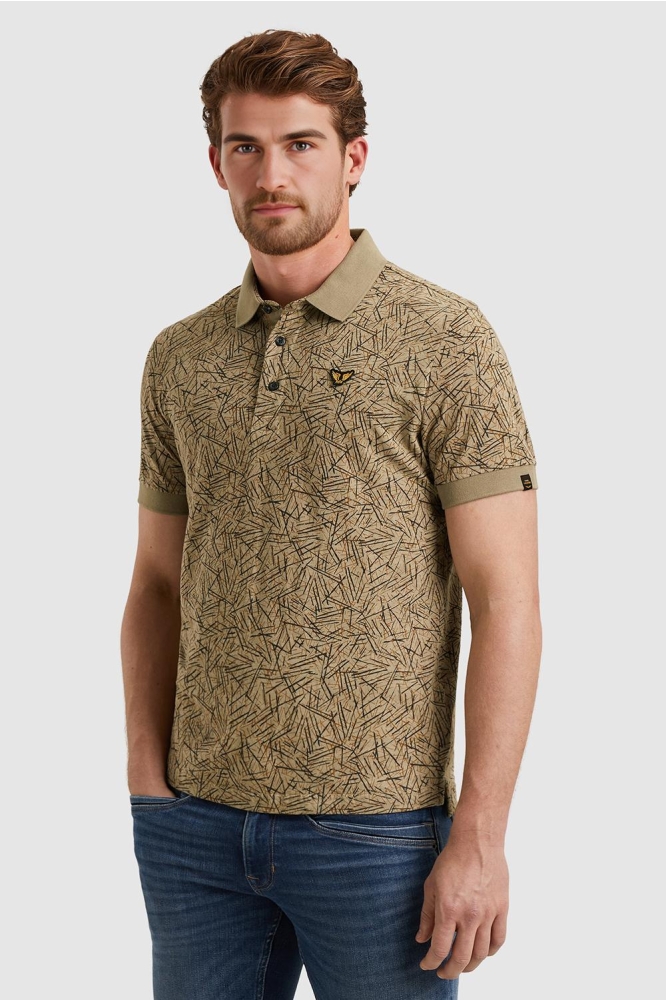 POLO MET ALLOVER PRINT PPSS2506893 SILVER SAGE 6391